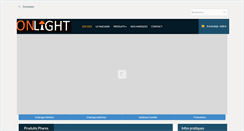 Desktop Screenshot of onlight.be