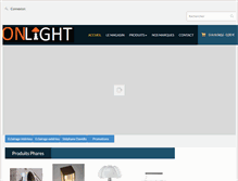 Tablet Screenshot of onlight.be